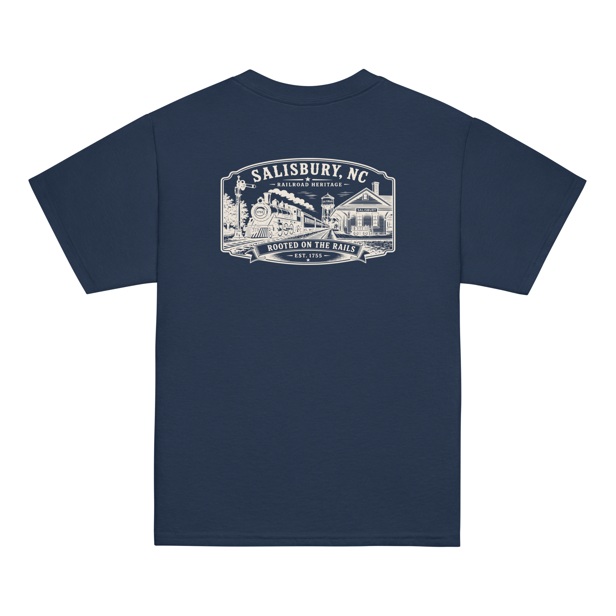 Salisbury, NC - Rooted In Rowan - Youth Classic Tee