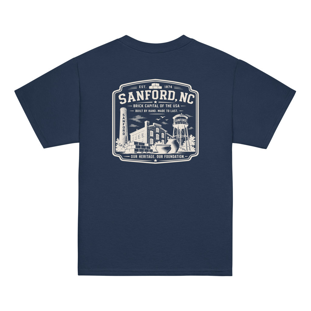 Sanford, NC - The Brick Capital - Youth Classic Tee