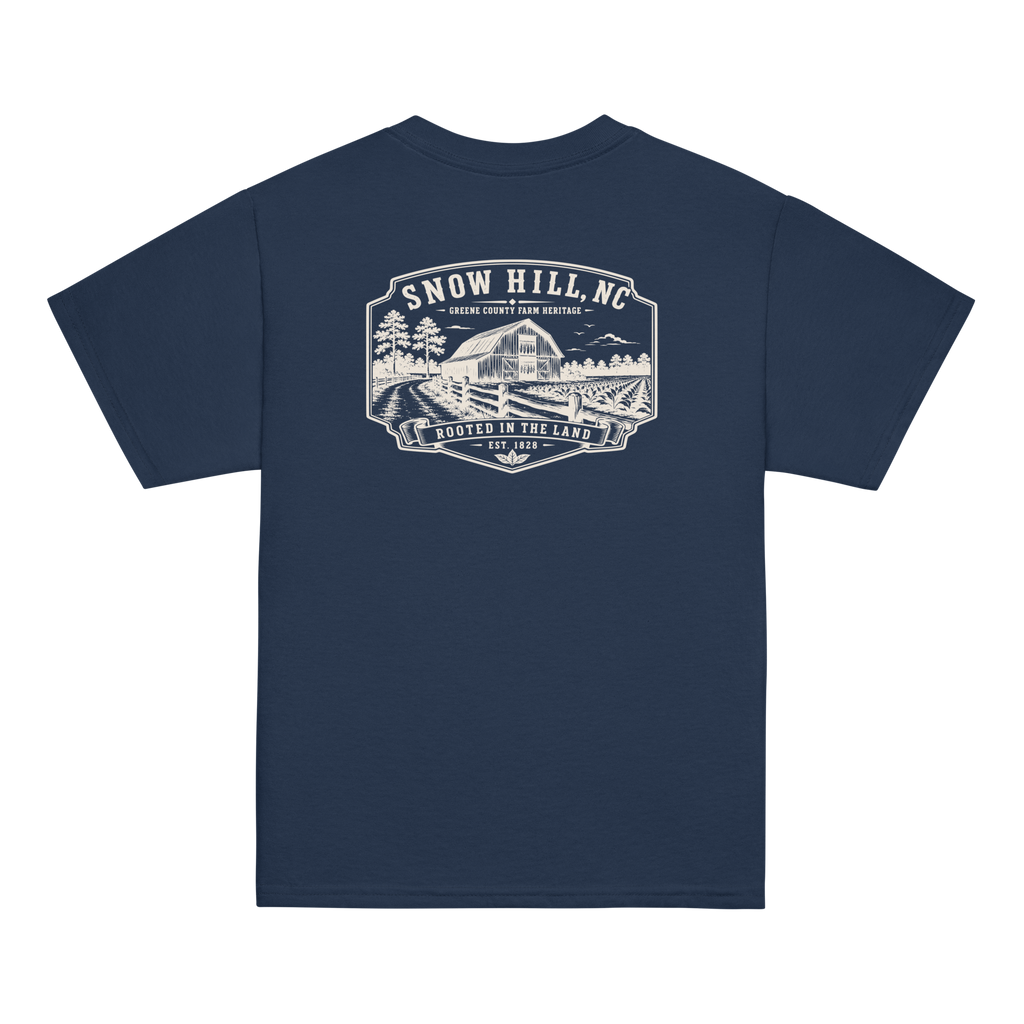 Snow Hill, NC - Rooted In The Land - Youth Classic Tee