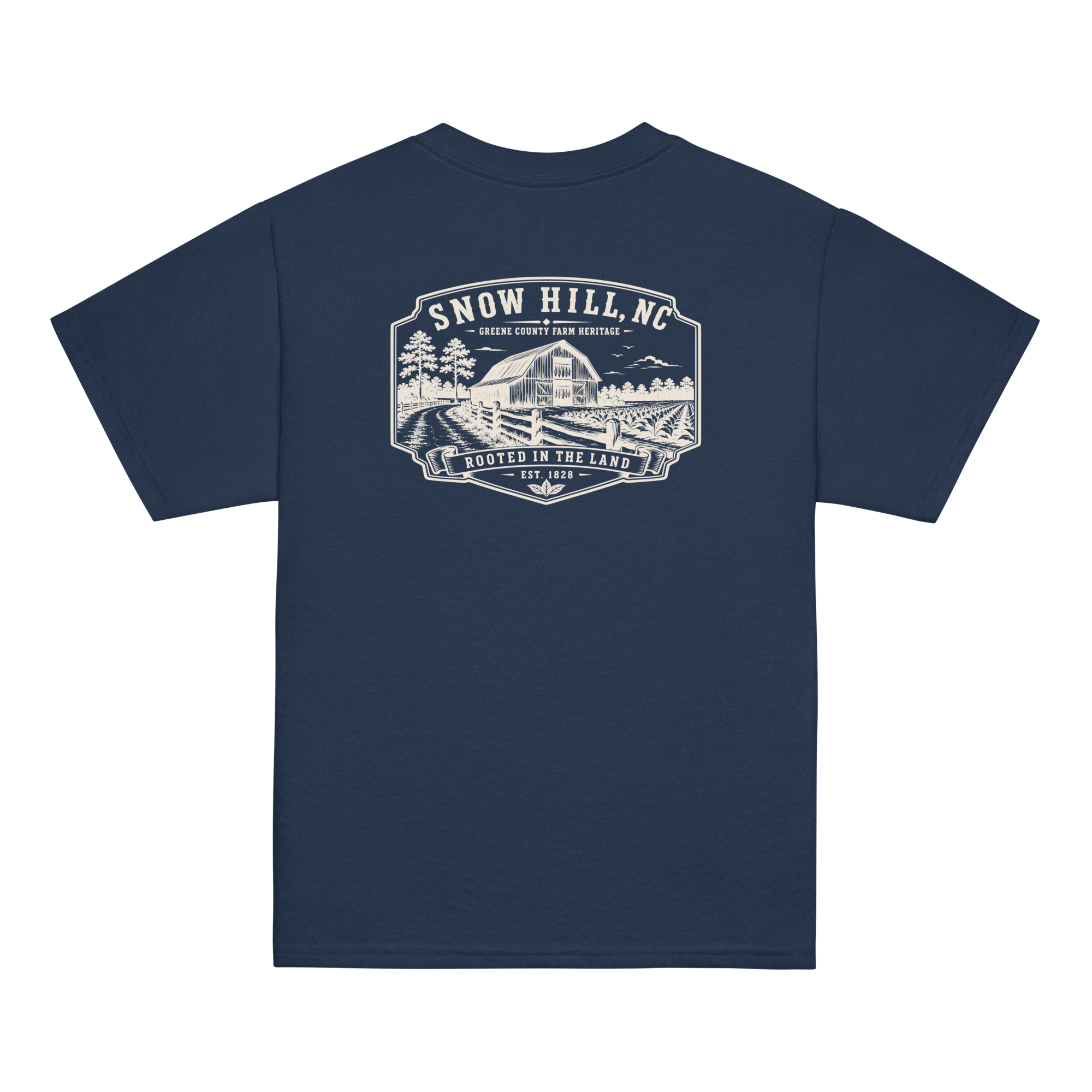 Snow Hill, NC - Rooted In The Land - Youth Classic Tee