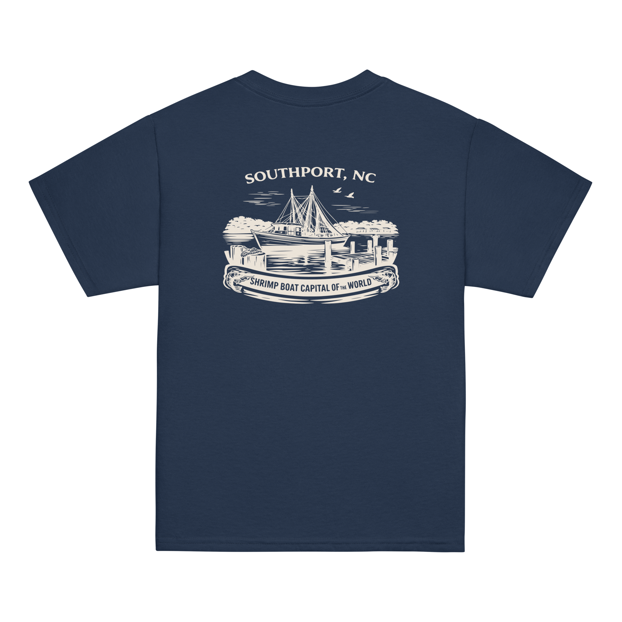Southport, NC - Shrimp Boat Capital - Youth Classic Tee