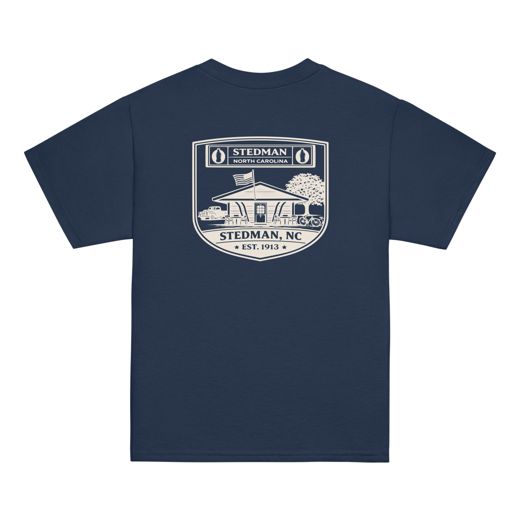 Stedman, NC - Soda Shop Badge - Youth Classic Tee