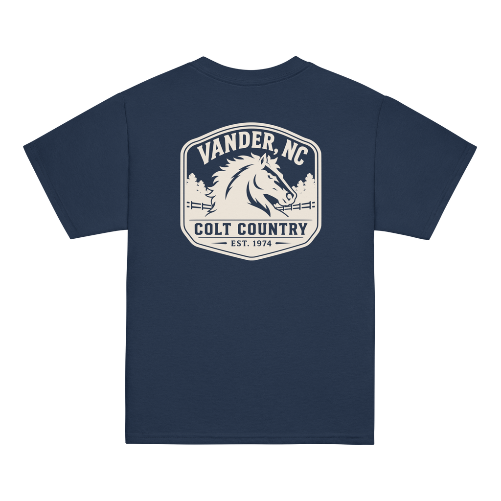 Vander, NC - Colt Country - Youth Classic Tee