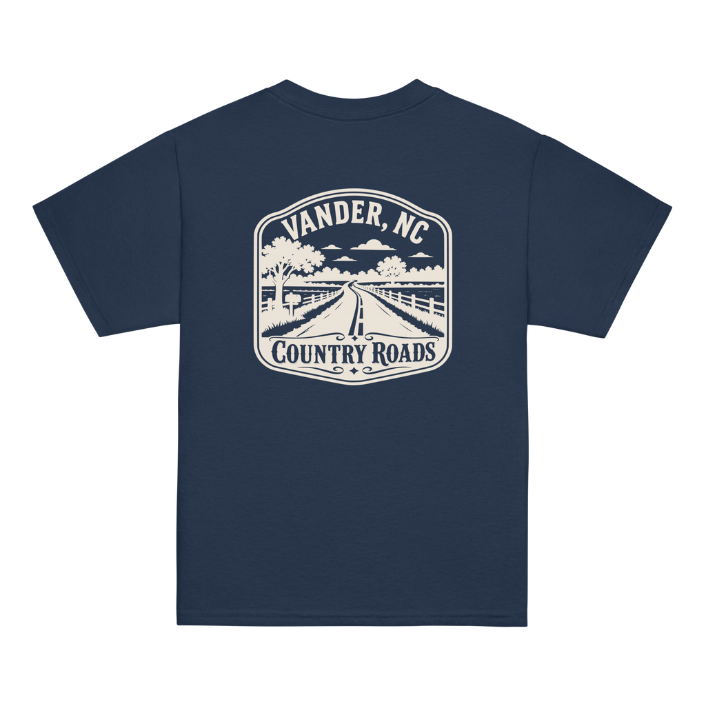Vander, NC - Country Roads - Youth Classic Tee