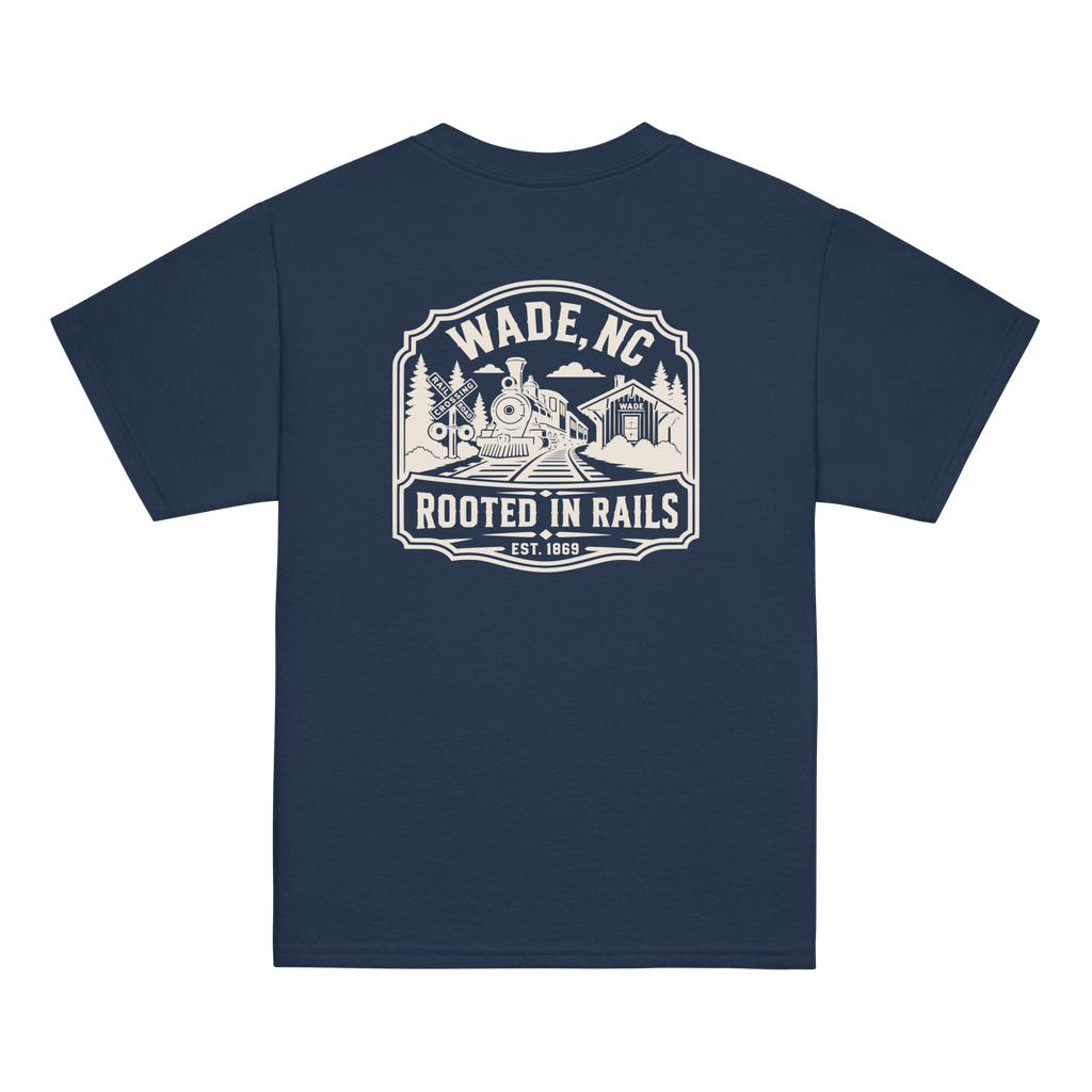 Wade, NC - Railroad Town - Youth Classic Tee