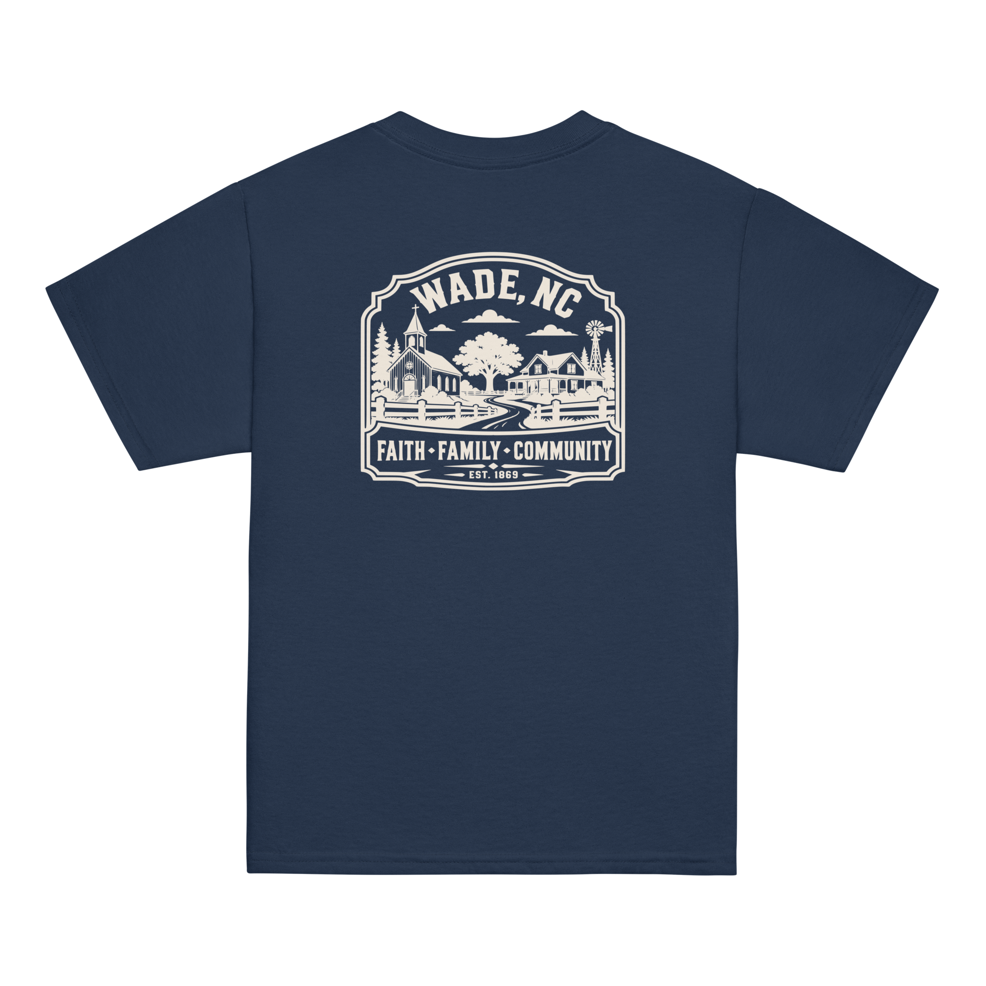Wade, NC - Faith Family Community - Youth Classic Tee