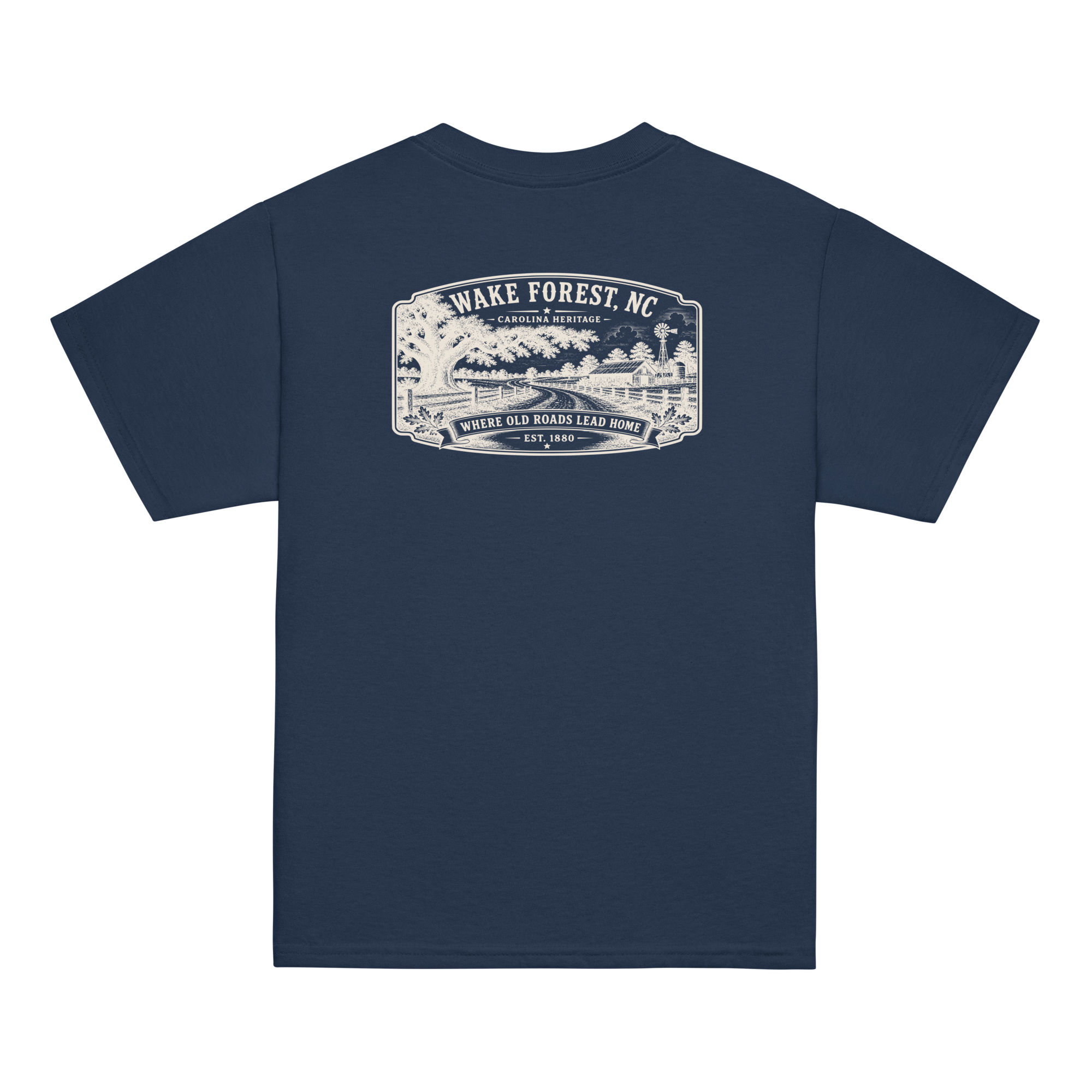 Wake Forest, NC - Carolina Heritage - Youth Classic Tee