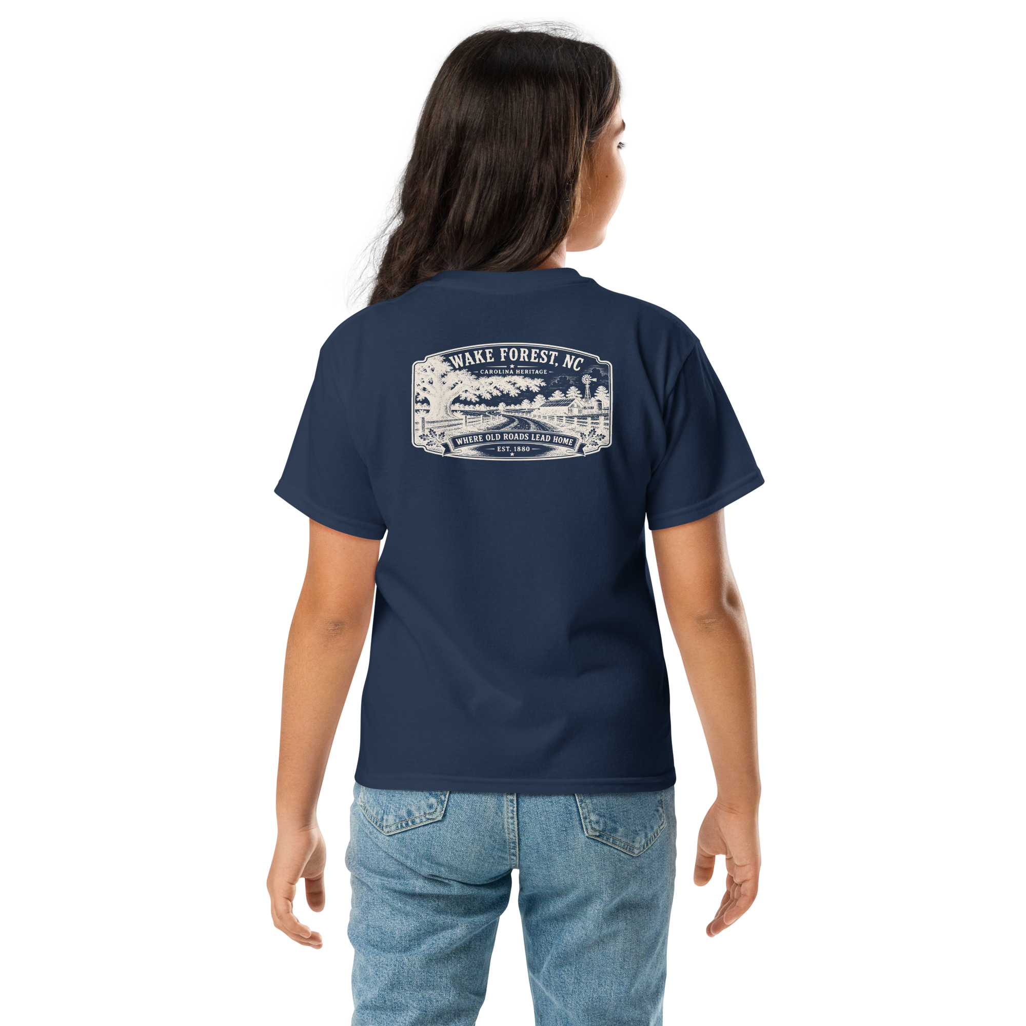 Wake Forest, NC - Carolina Heritage - Youth Classic Tee