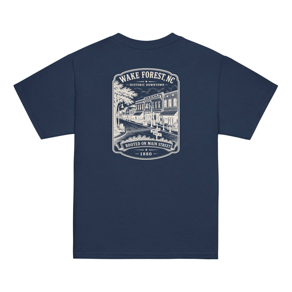 Wake Forest, NC - Historic Downtown - Youth Classic Tee