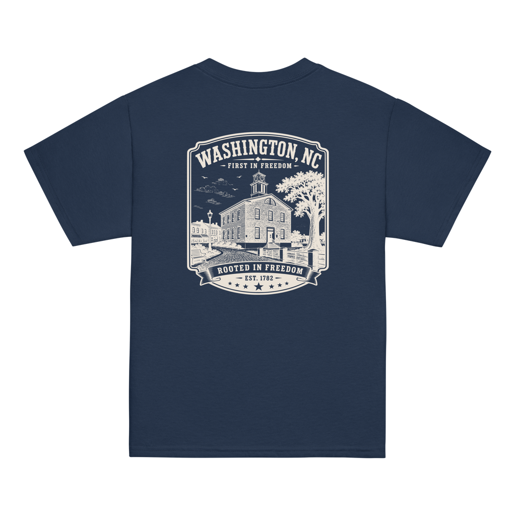 Washington, NC - Rooted In Freedom - Youth Classic Tee