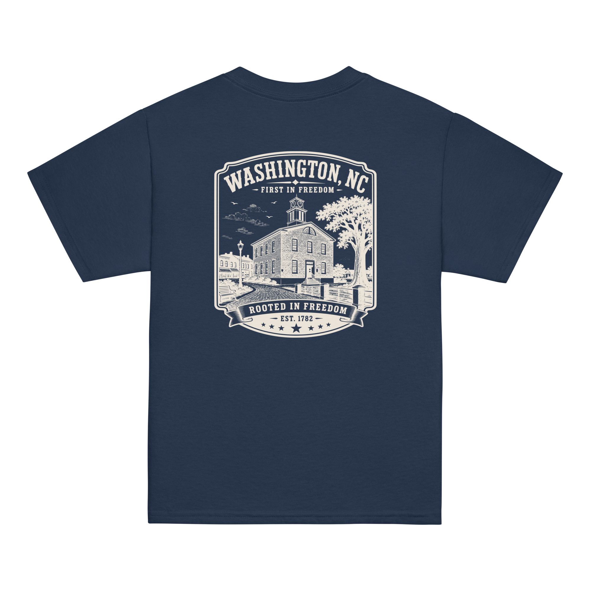 Washington, NC - Rooted In Freedom - Youth Classic Tee