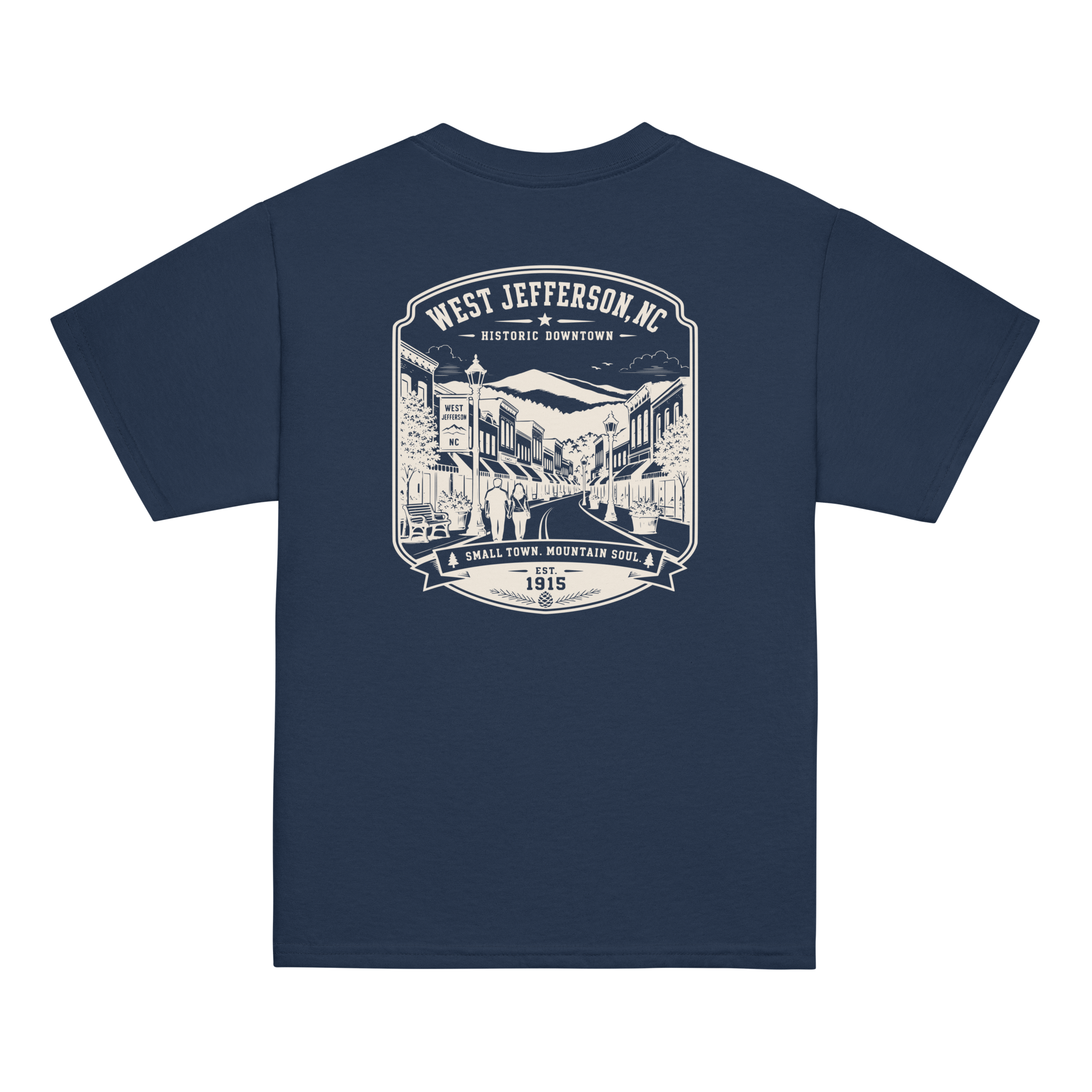 West Jefferson, NC - Historic Downtown - Youth Classic Tee