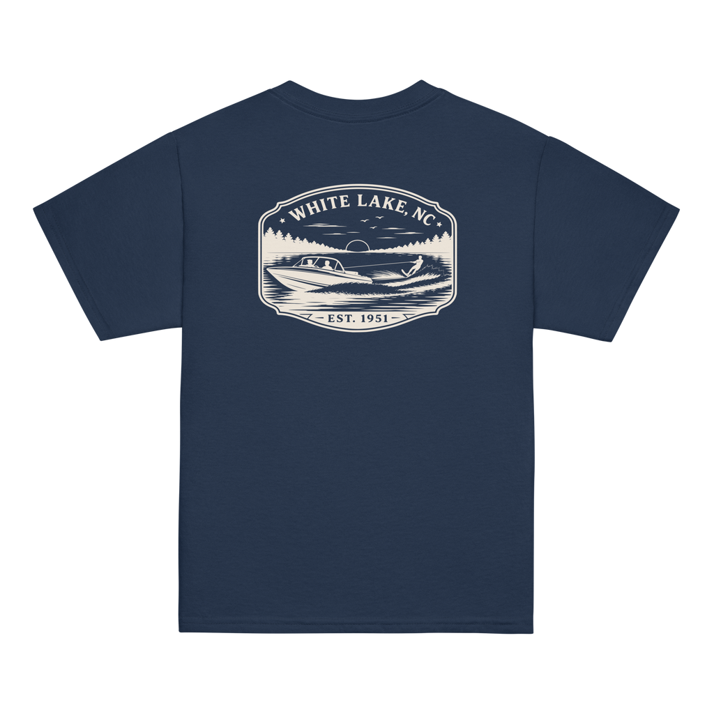 White Lake, NC - Boat Fun - Youth Classic Tee