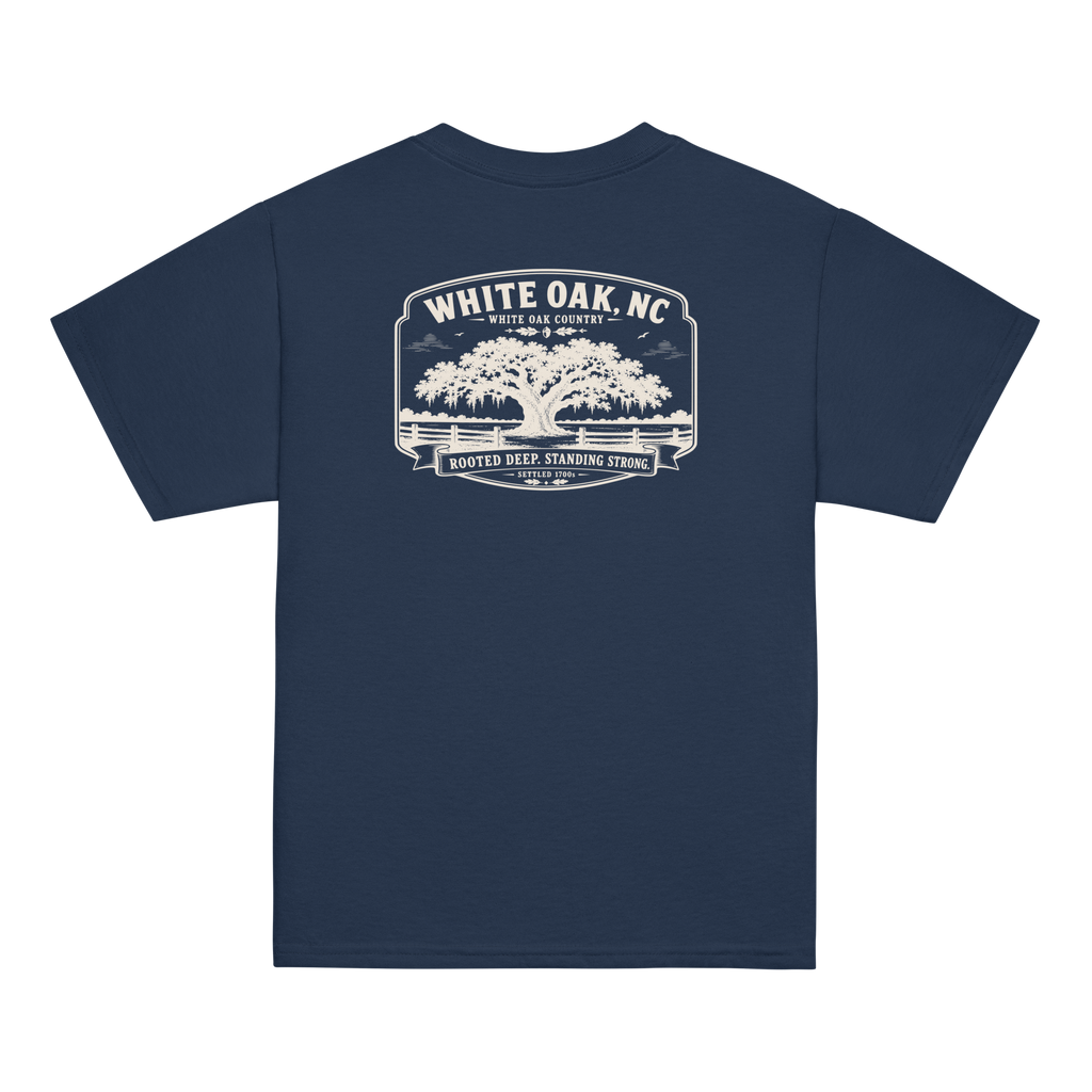 White Oak, NC - Standing Strong - Youth Classic Tee