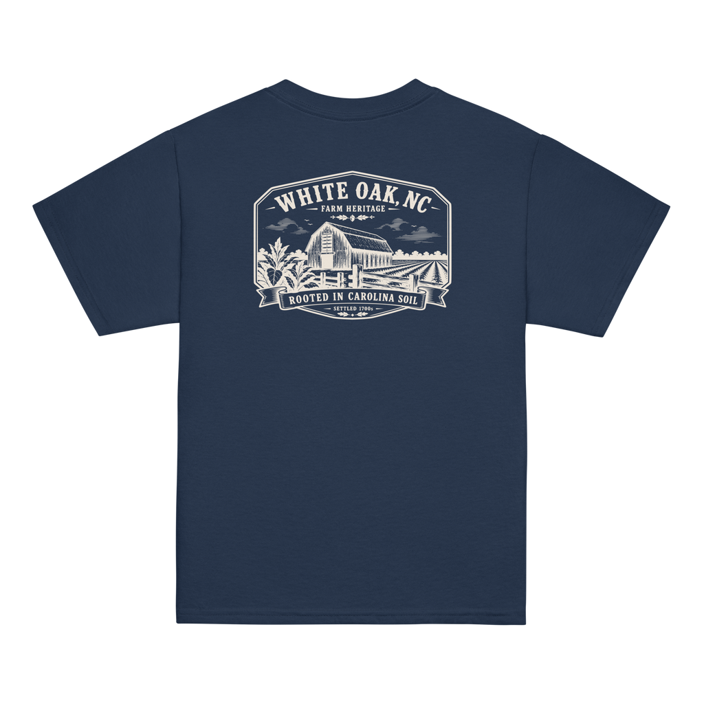 White Oak, NC - Farm Heritage - Youth Classic Tee
