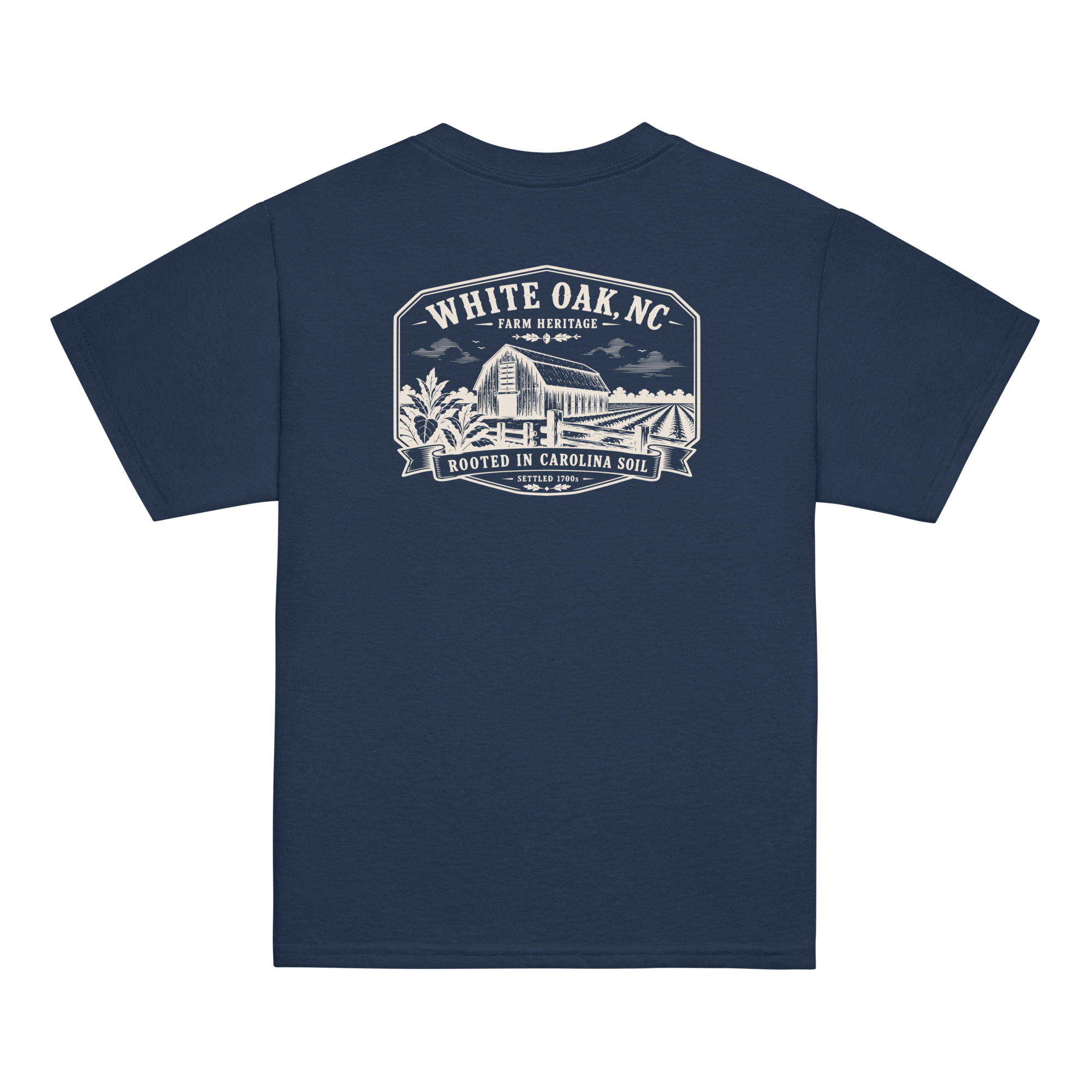 White Oak, NC - Farm Heritage - Youth Classic Tee