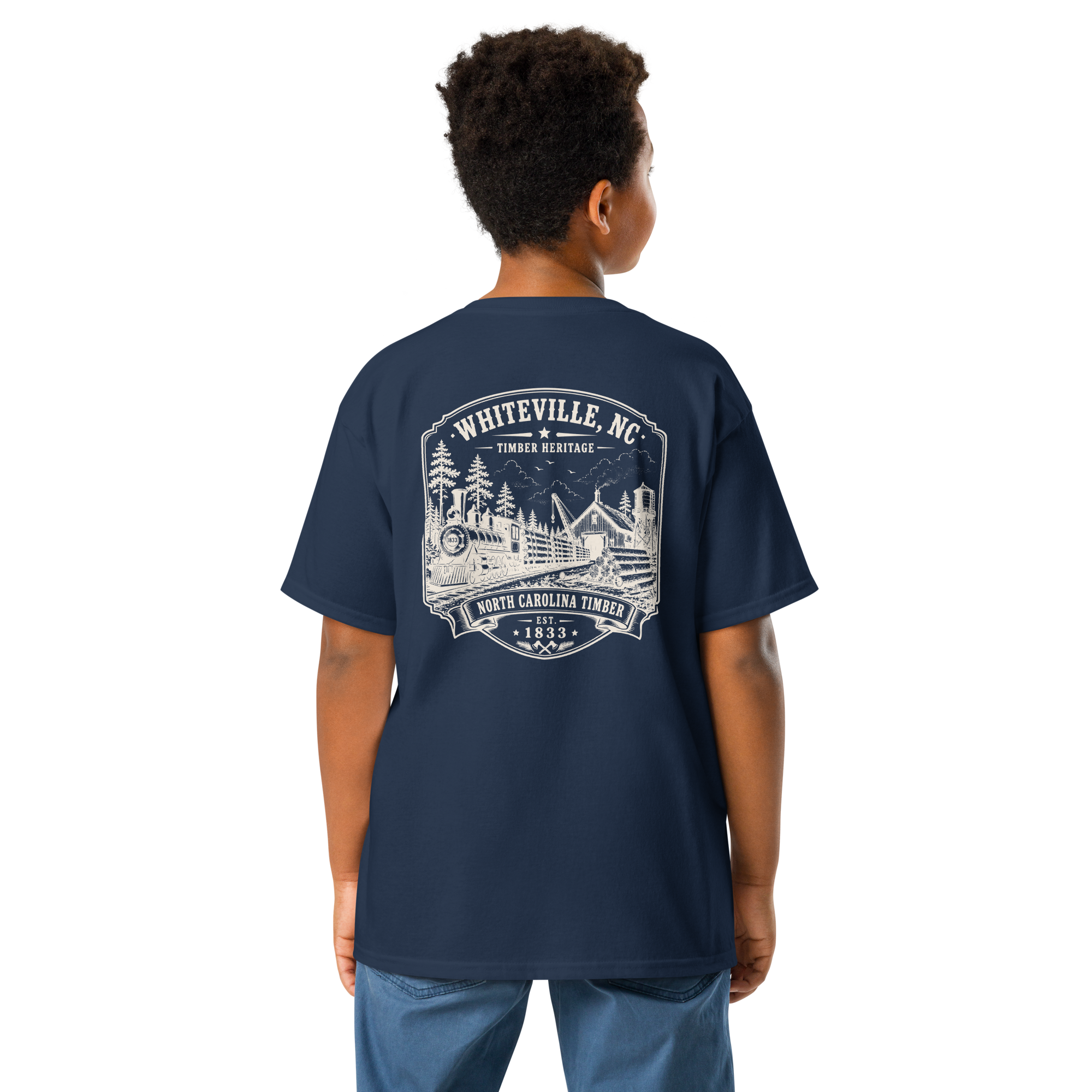 Whiteville, NC - Timber Heritage - Youth Classic Tee