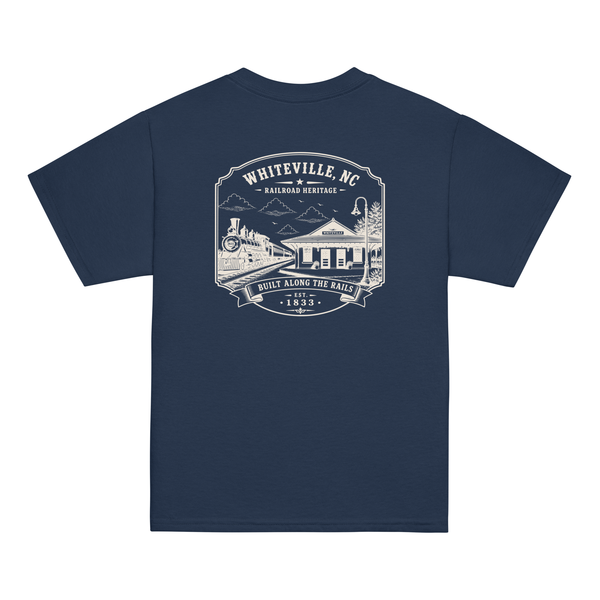 Whiteville, NC - Railroad Heritage - Youth Classic Tee
