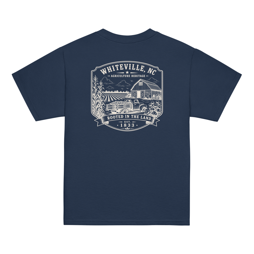 Whiteville, NC - Rooted In The Land - Youth Classic Tee