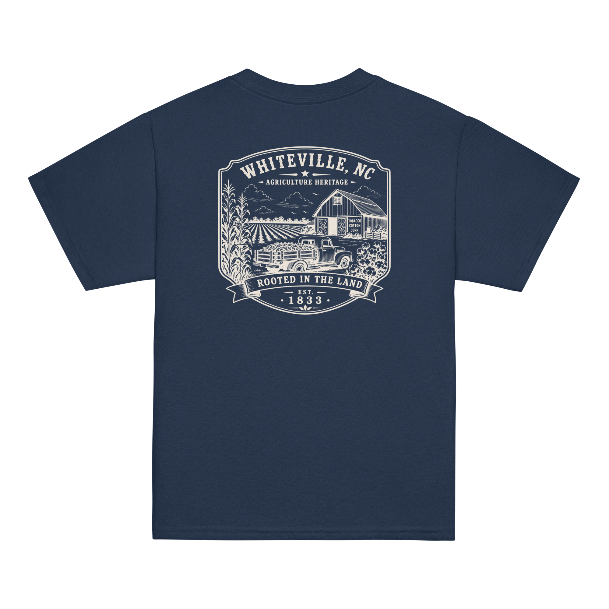 Whiteville, NC - Rooted In The Land - Youth Classic Tee