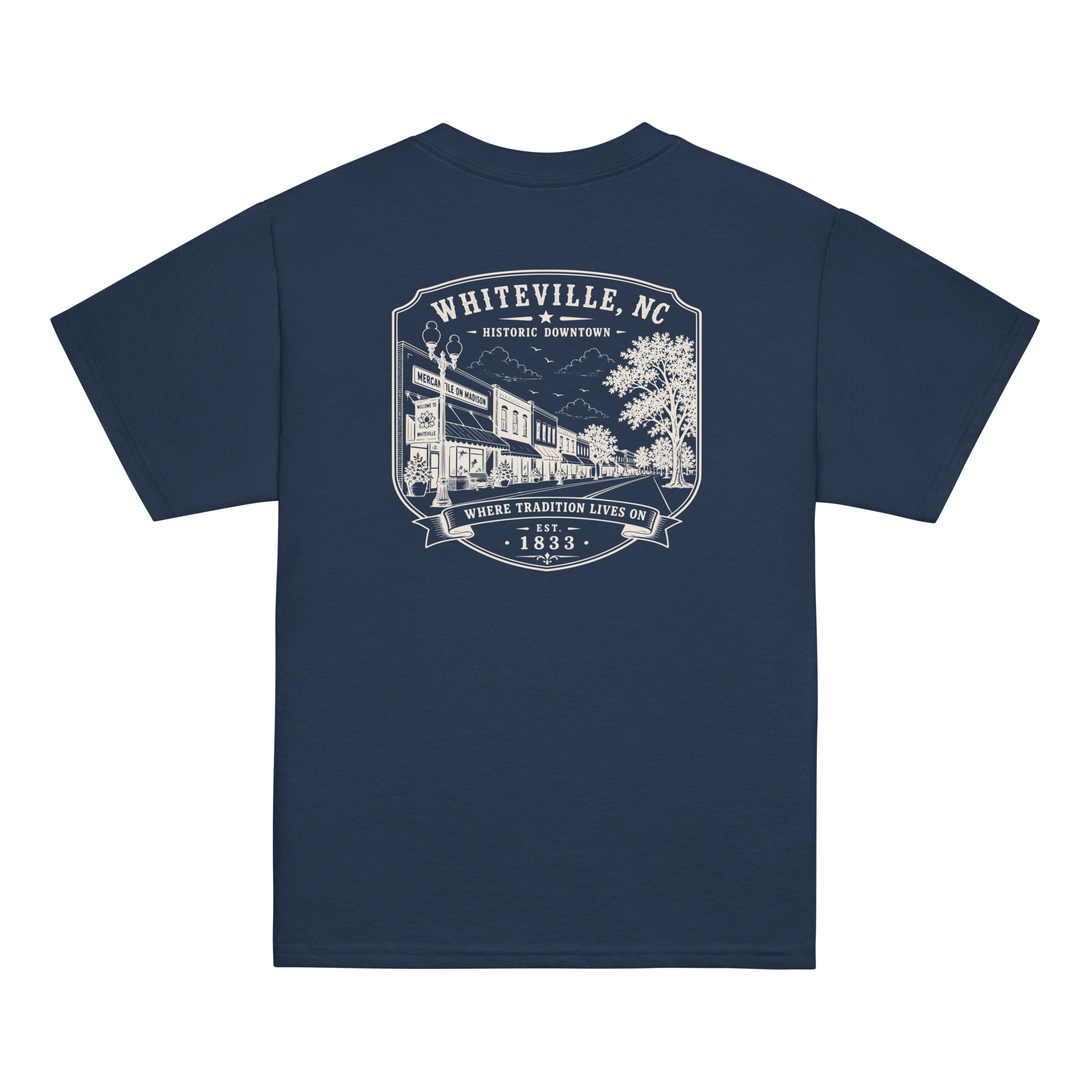 Whiteville, NC - Downtown - Youth Classic Tee
