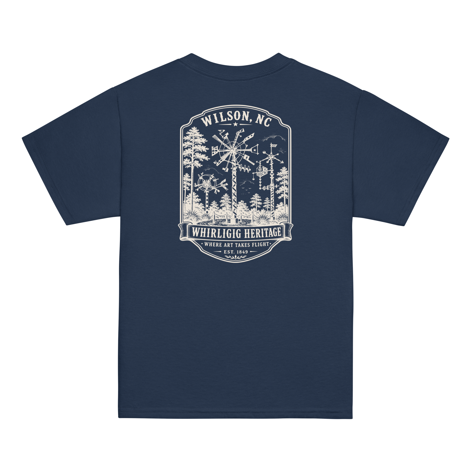 Wilson, NC - Whirligig Heritage - Youth Classic Tee
