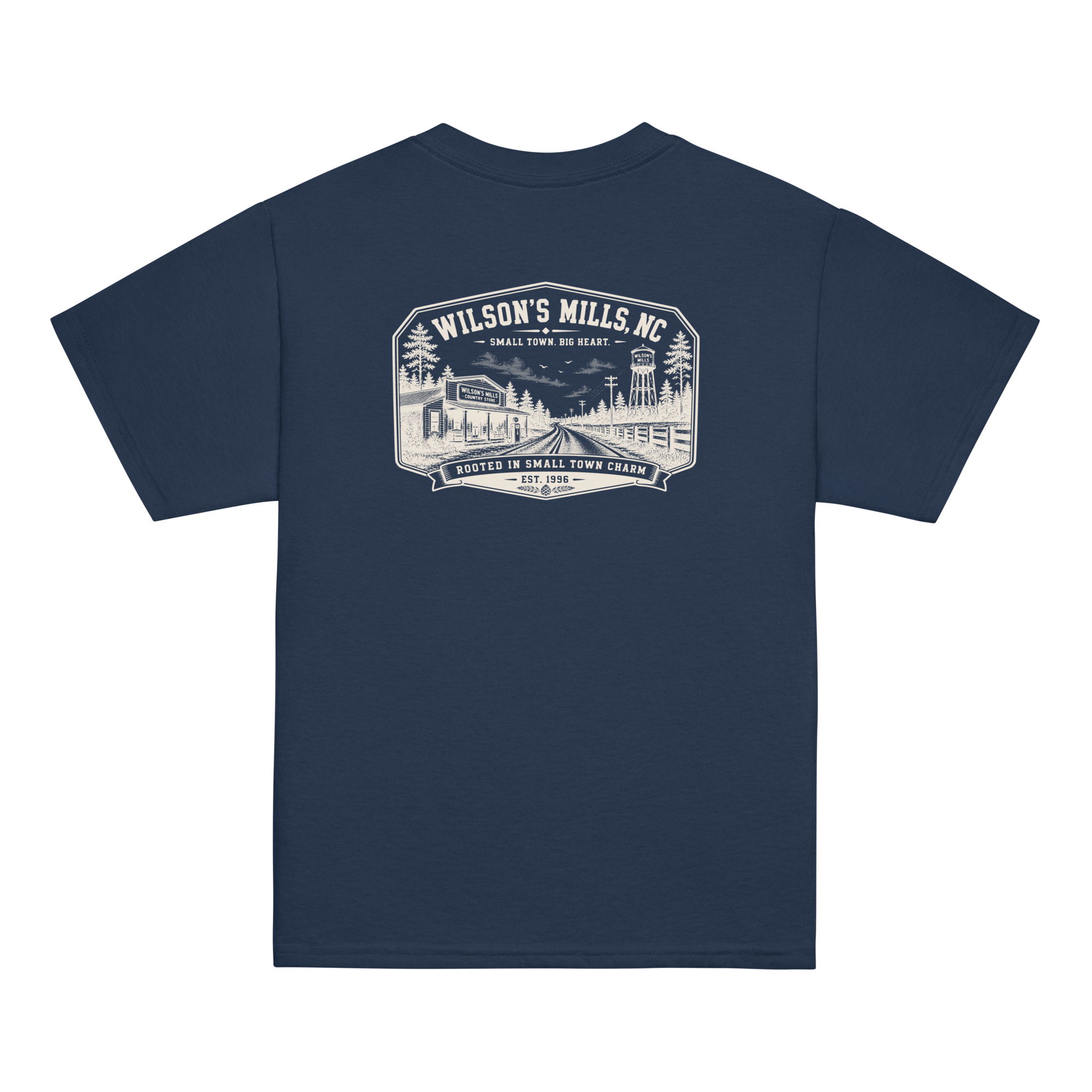 Wilson's Mills, NC - Small Town Charm - Youth Classic Tee
