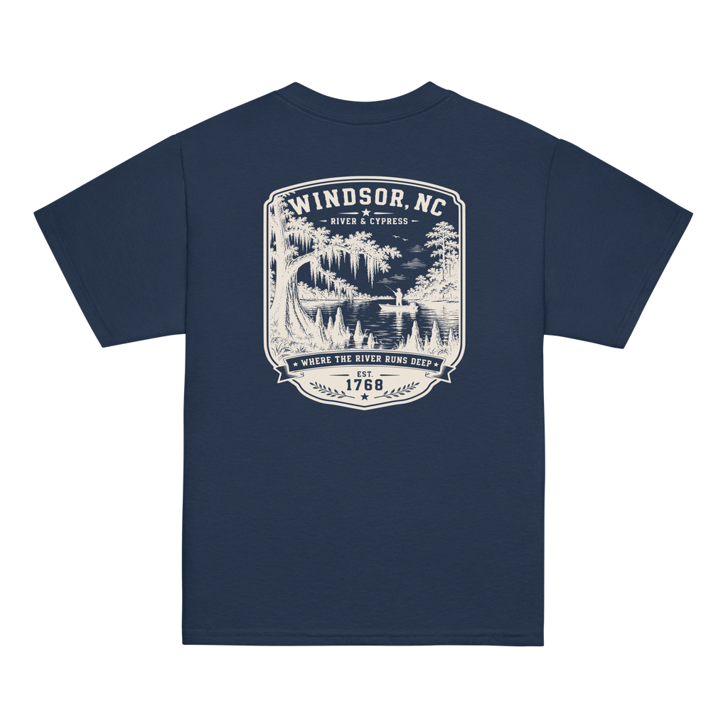 Windsor, NC - River & Cypress - Youth Classic Tee