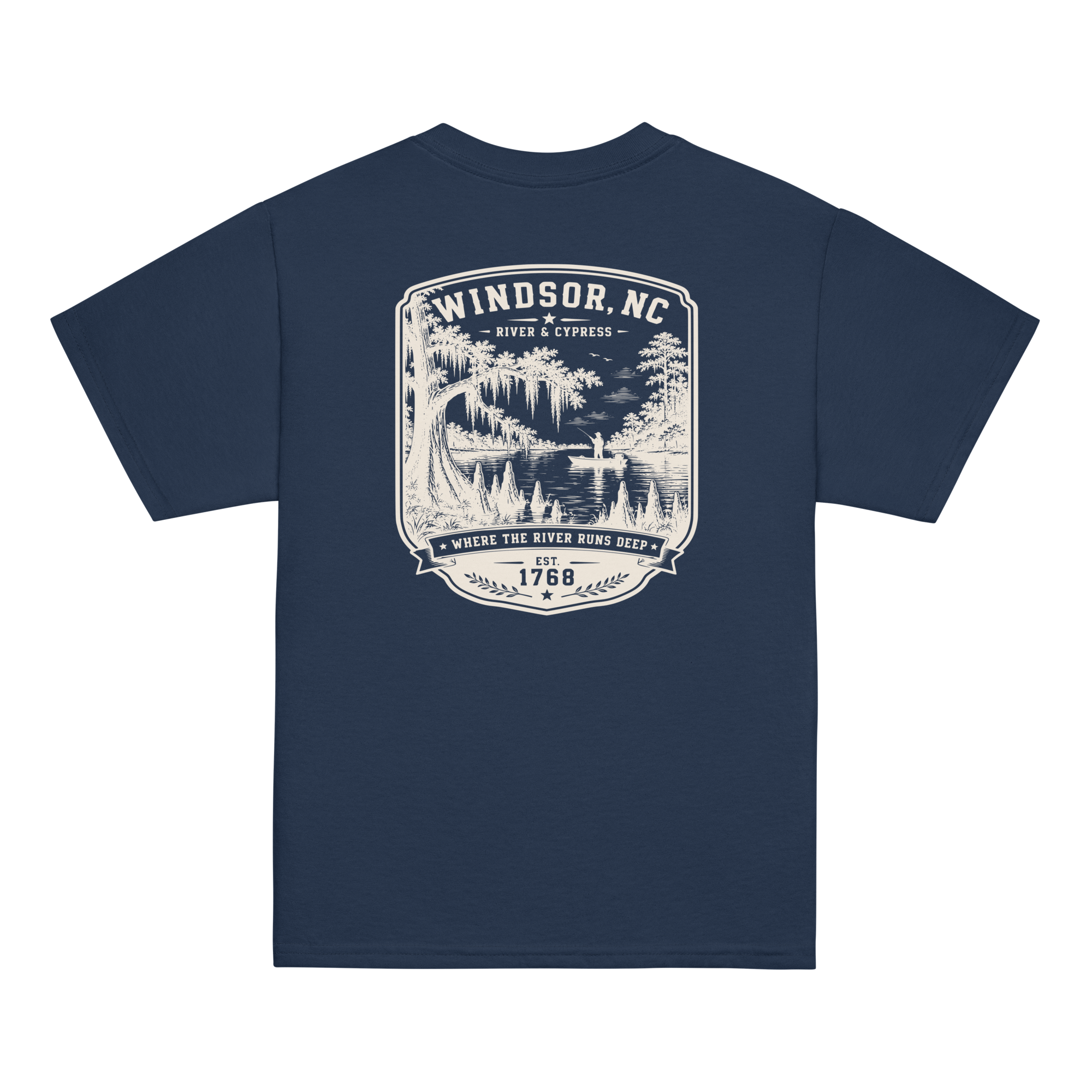 Windsor, NC - River & Cypress - Youth Classic Tee