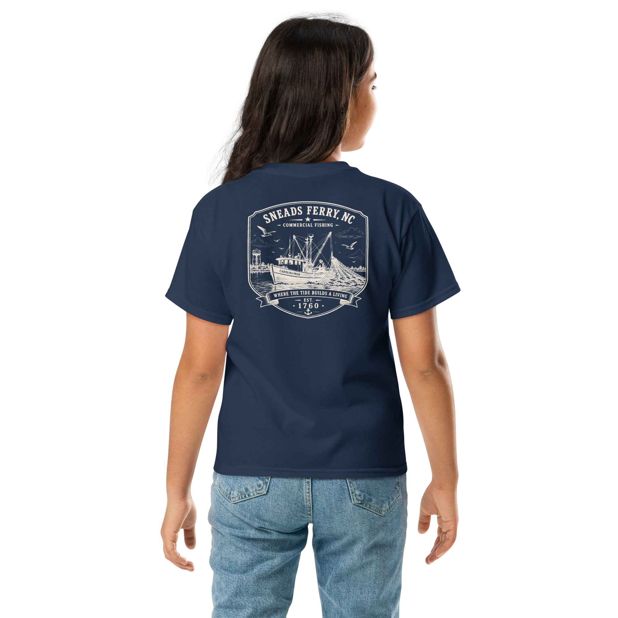 Sneads Ferry, NC - Carolina Pride - Youth Classic Tee