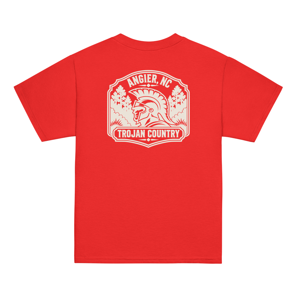 Angier, NC - Trojan Country - Youth Classic Tee