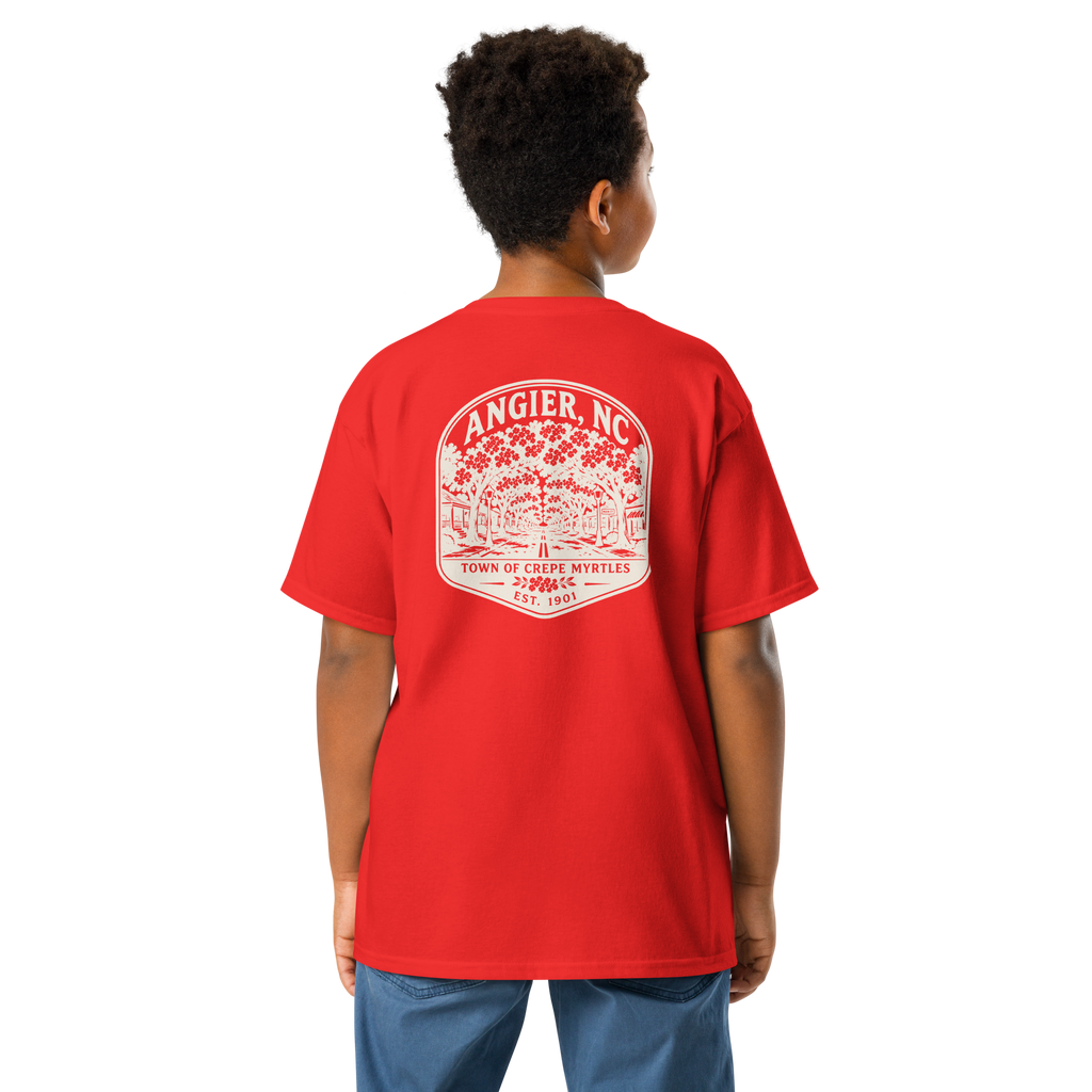 Angier, NC - Street of Crepe Myrtles - Youth Classic Tee