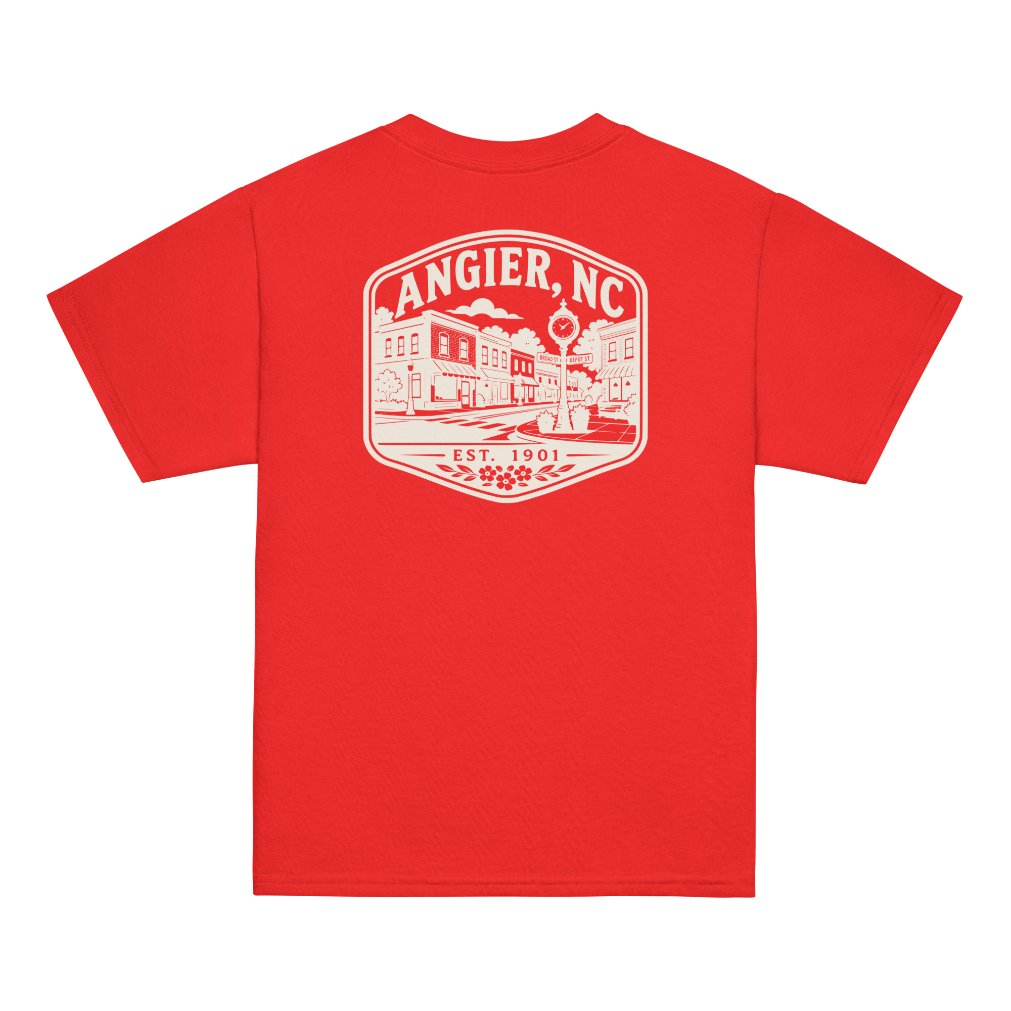 Angier, NC - Downtown - Youth Classic Tee