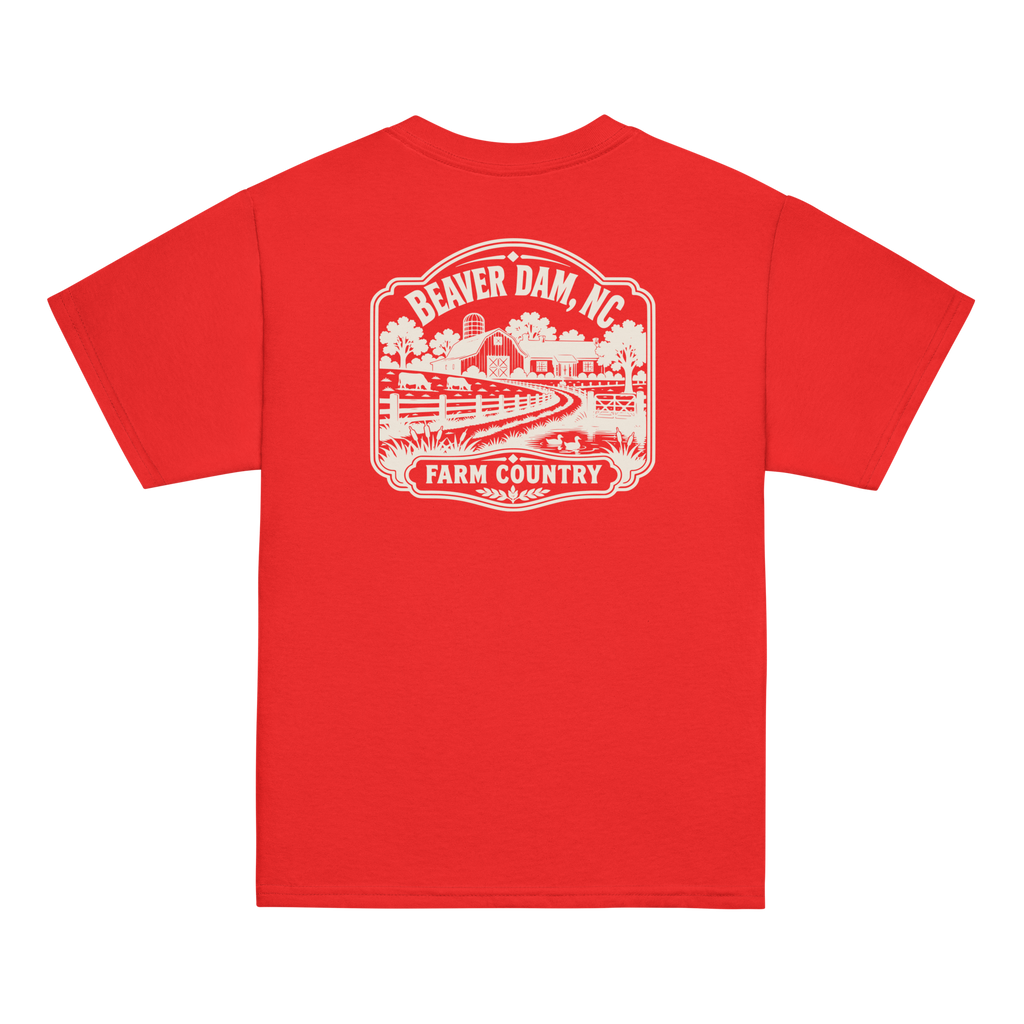 Beaver Dam, NC - Farm Country - Youth Classic Tee