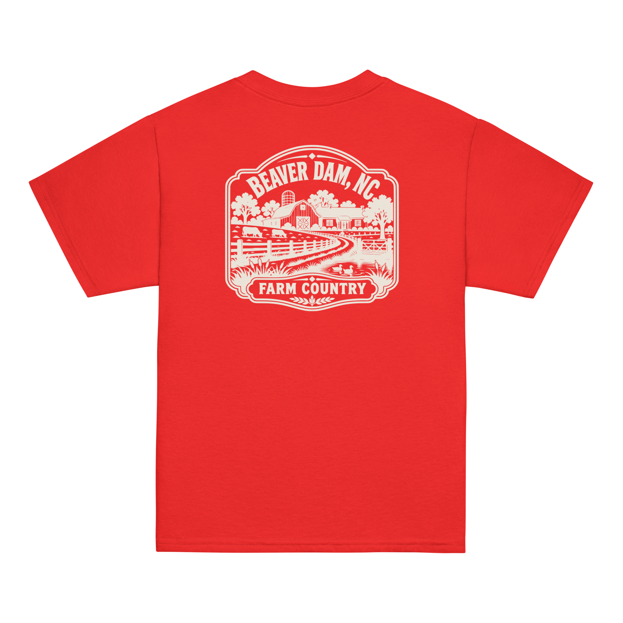 Beaver Dam, NC - Farm Country - Youth Classic Tee