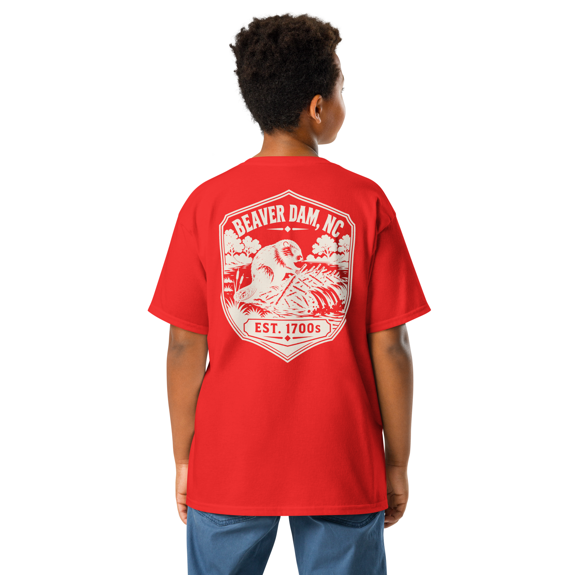 Beaver Dam, NC - Beaver Country - Youth Classic Tee