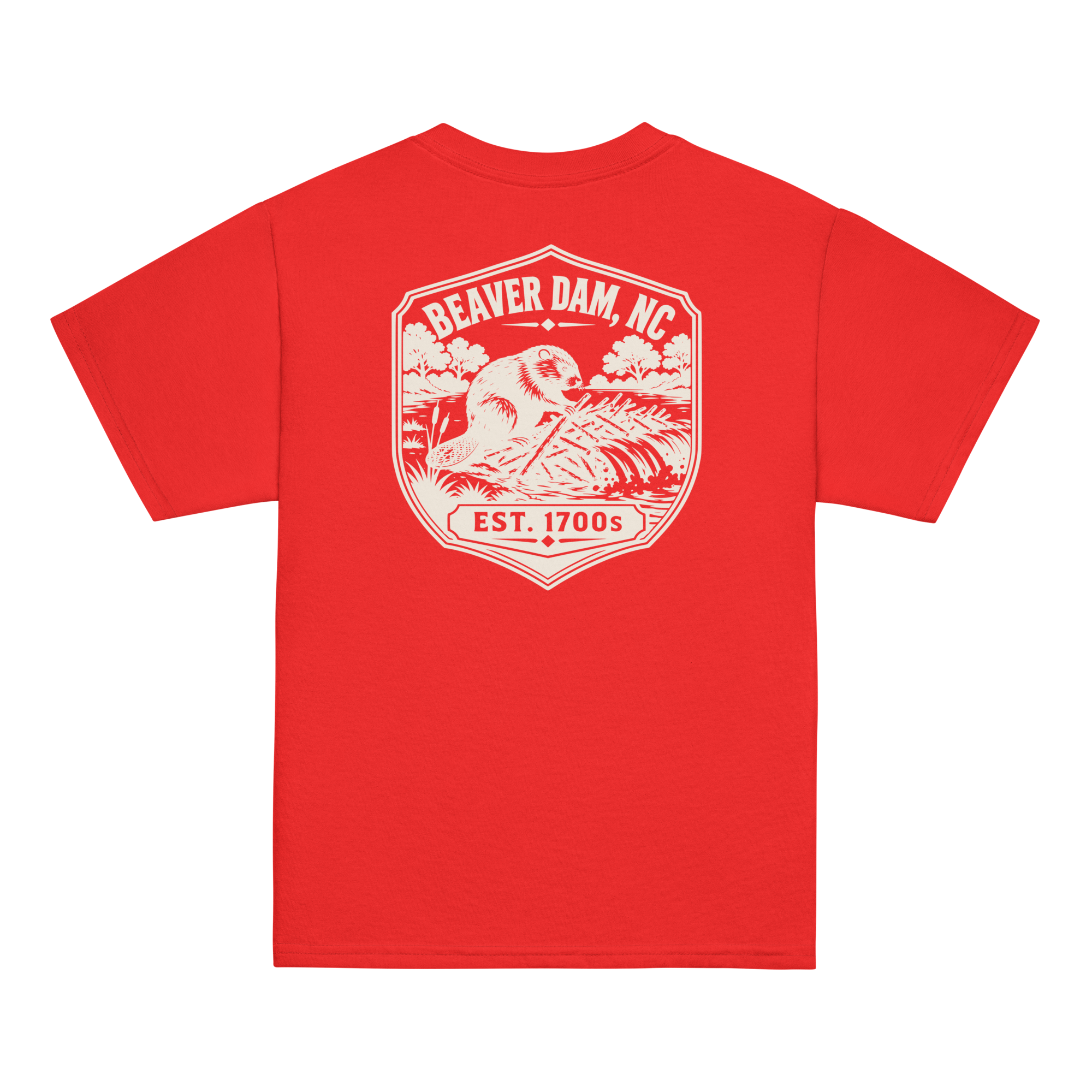 Beaver Dam, NC - Beaver Country - Youth Classic Tee