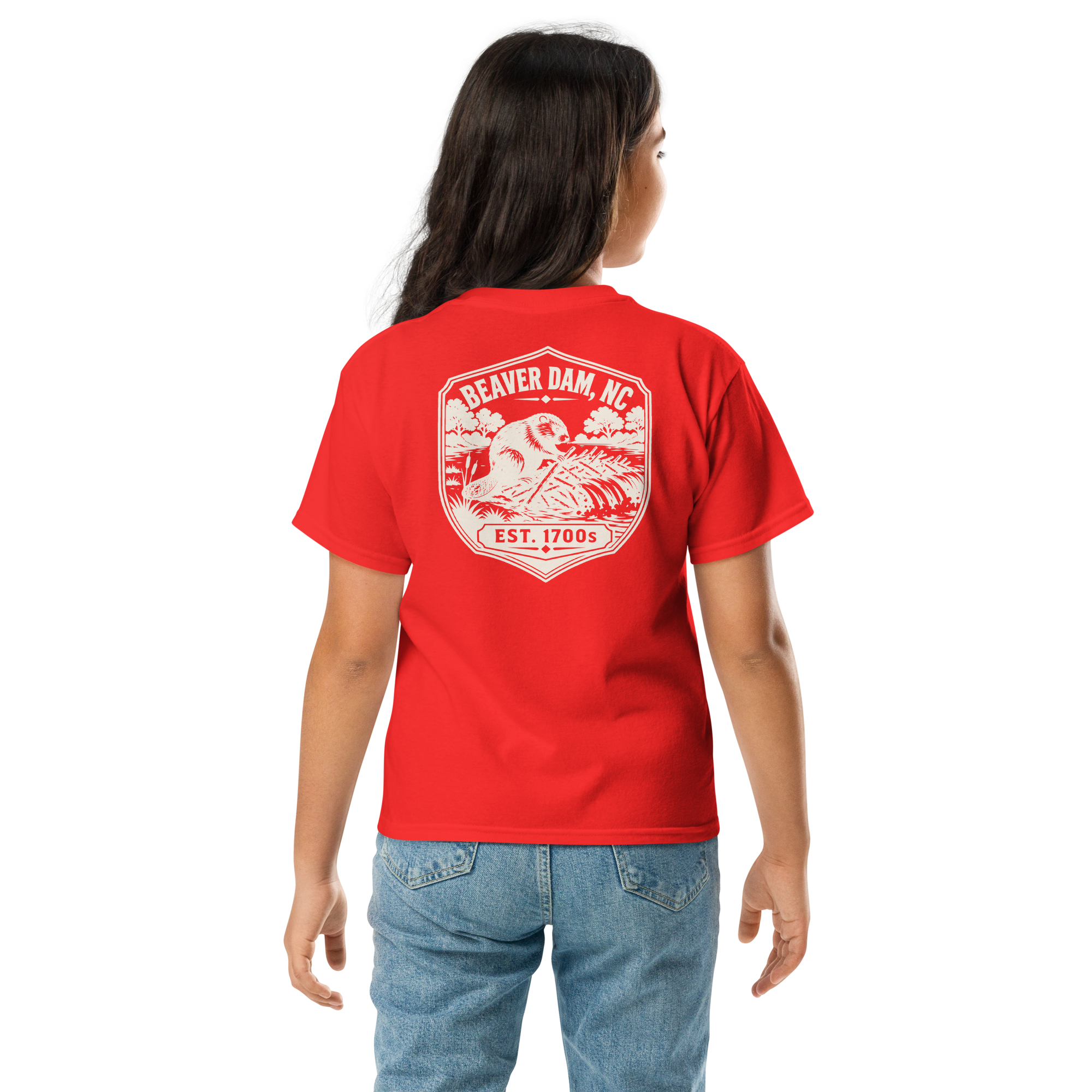 Beaver Dam, NC - Beaver Country - Youth Classic Tee