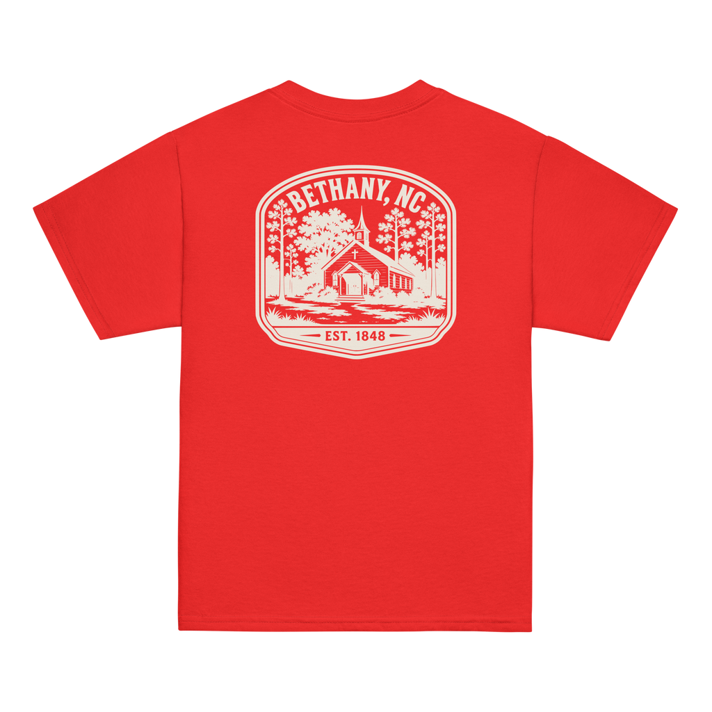 Bethany, NC - Faith Heritage - Youth Classic Tee