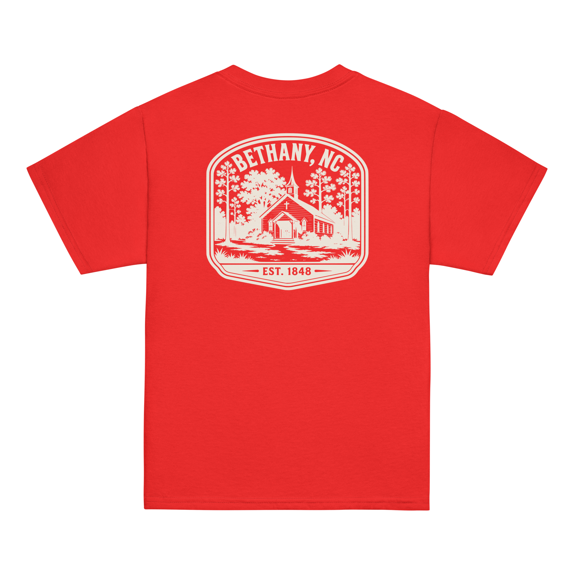 Bethany, NC - Faith Heritage - Youth Classic Tee