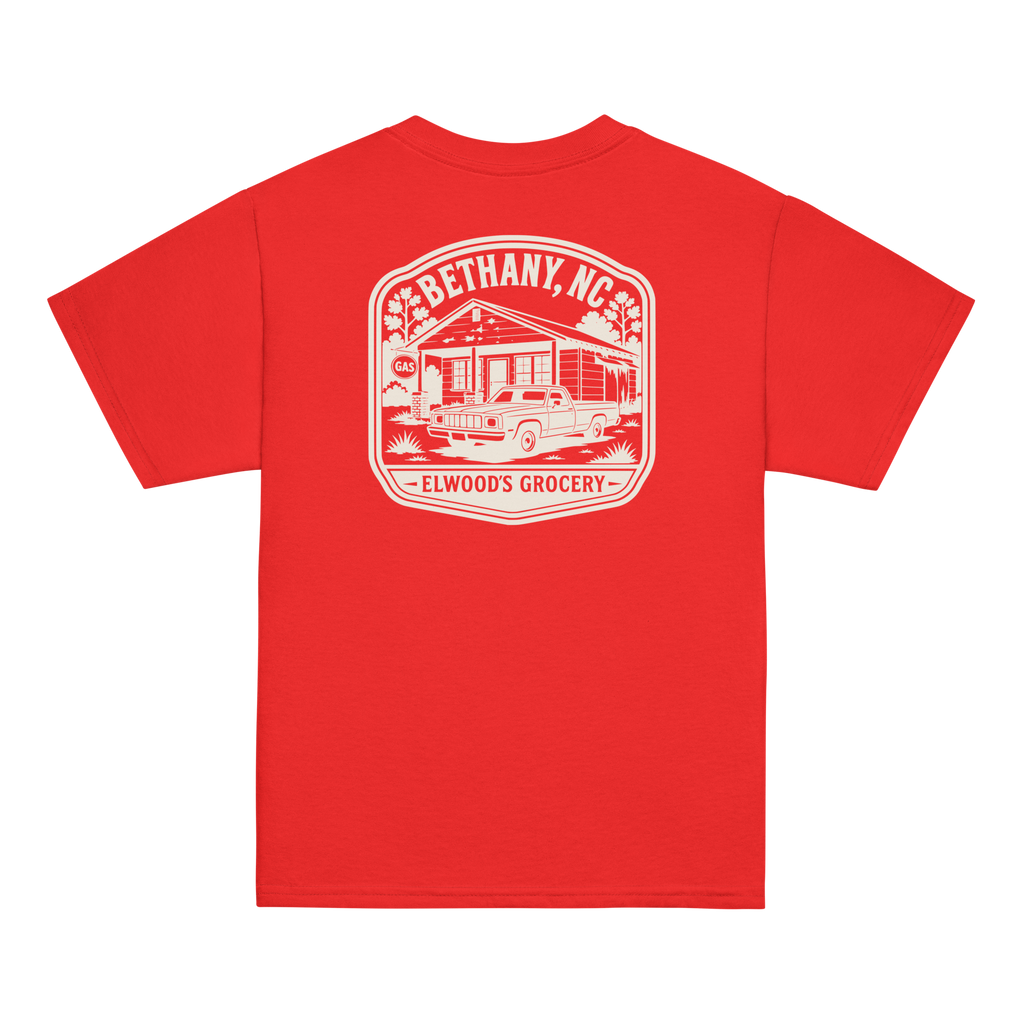 Bethany, NC - Elwood's Grocery - Youth Classic Tee