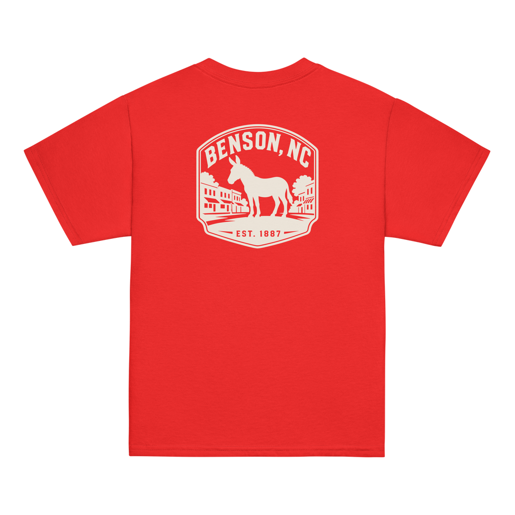 Benson, NC - Mule Town - Youth Classic Tee