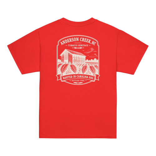 Anderson Creek, NC - Rooted In Carolina - Youth Classic Tee
