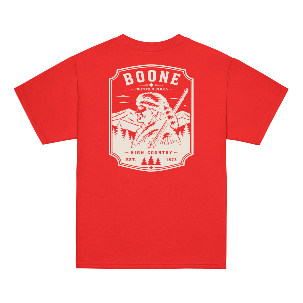 Boone, NC - The Frontier - Youth Classic Tee