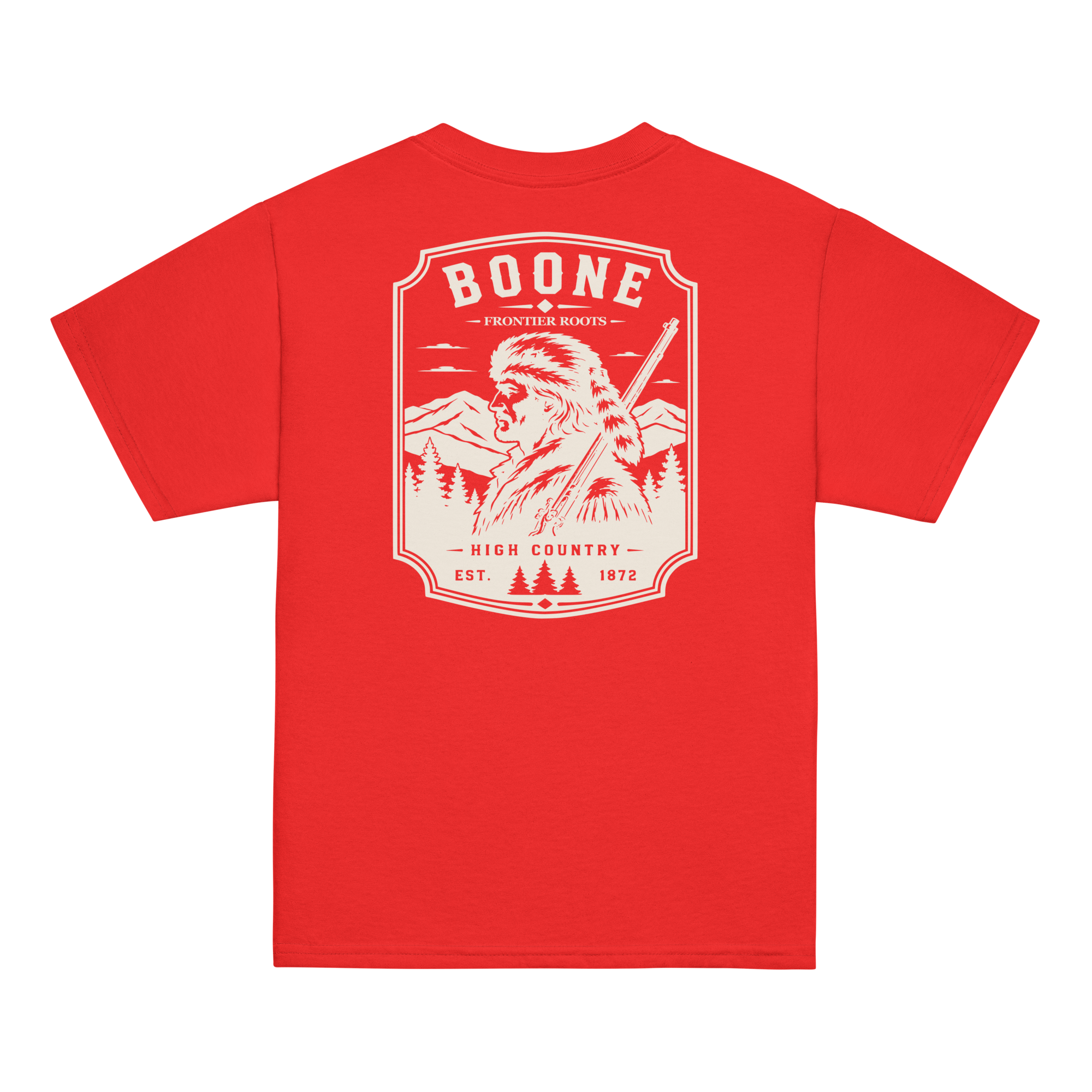 Boone, NC - The Frontier - Youth Classic Tee