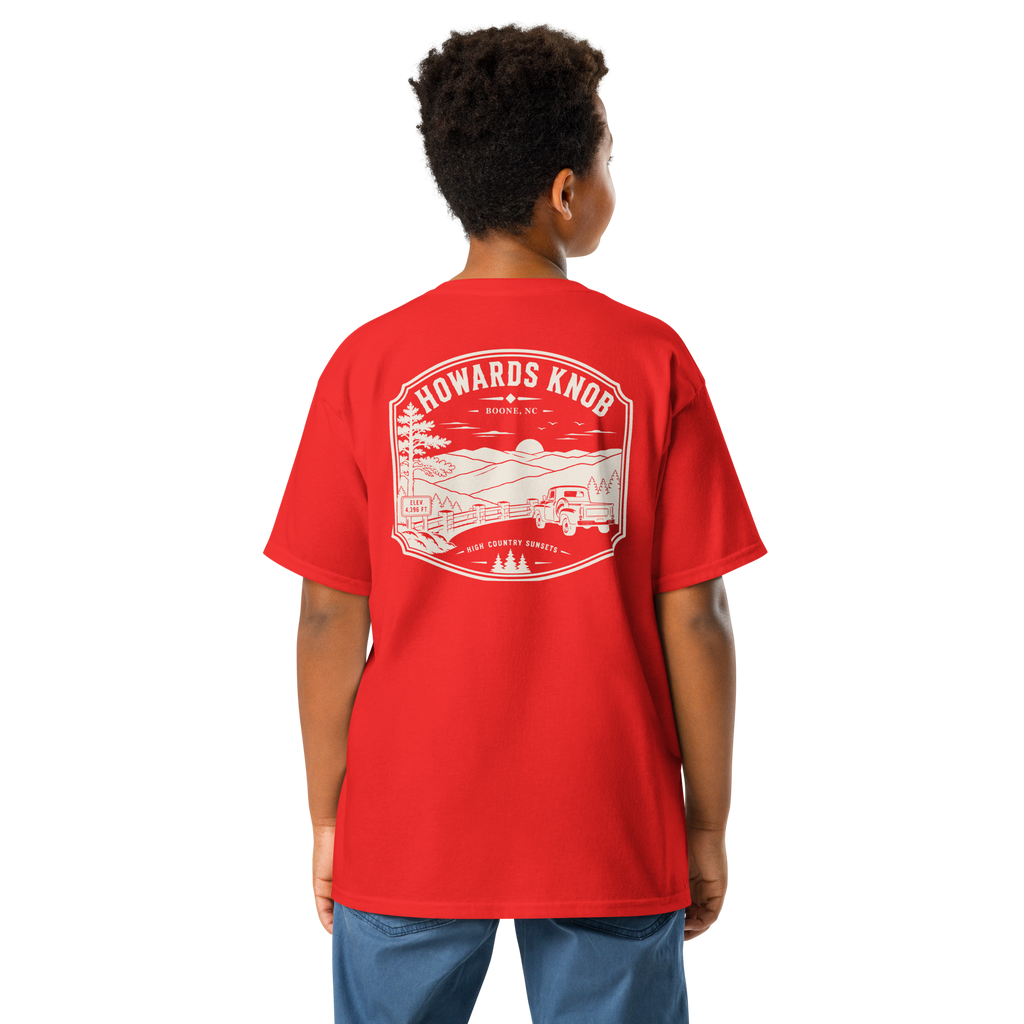 Boone, NC - Howard's Knob - Youth Classic Tee