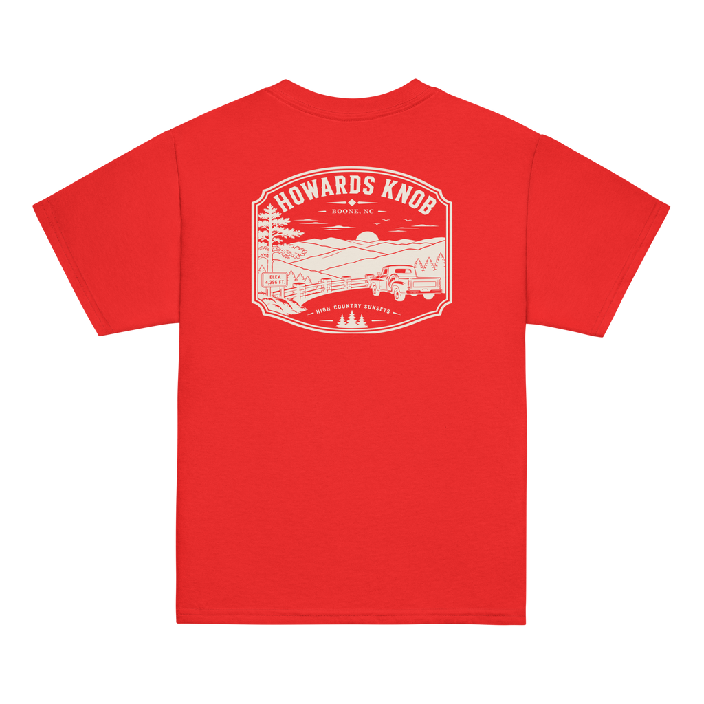 Boone, NC - Howard's Knob - Youth Classic Tee