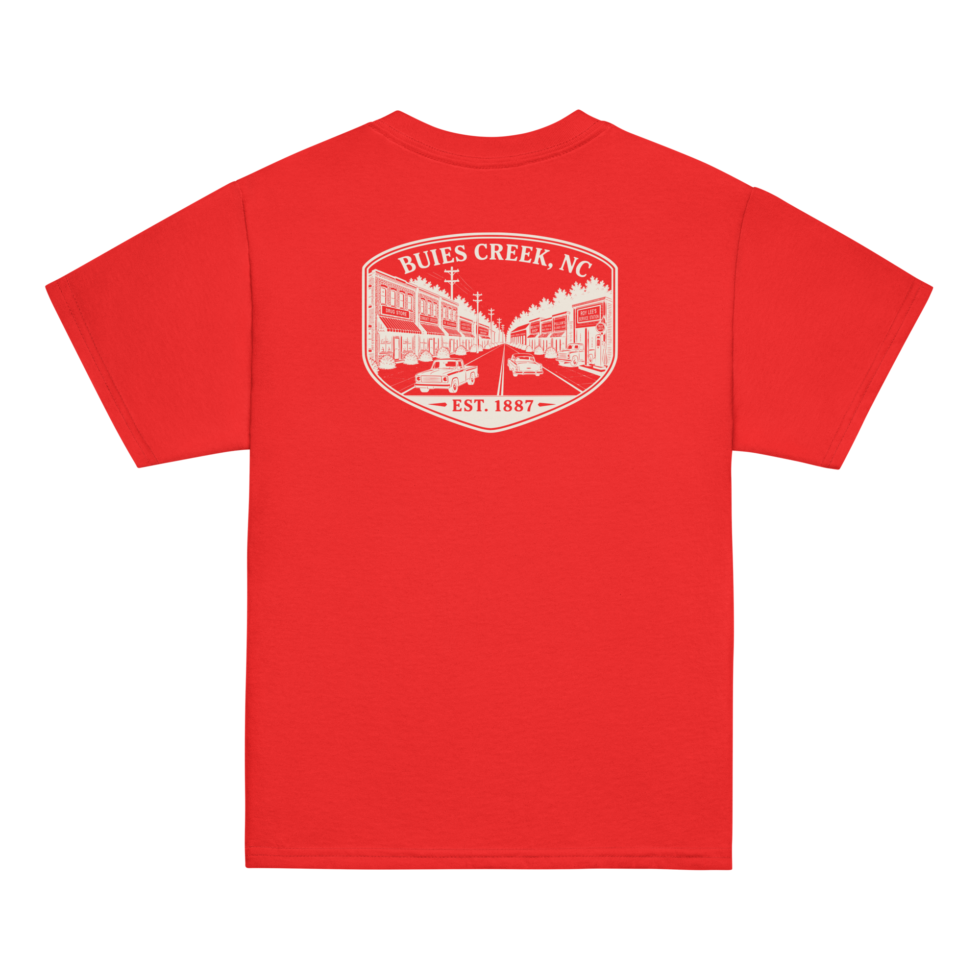 Buies Creek, NC - Main Street - Youth Classic Tee