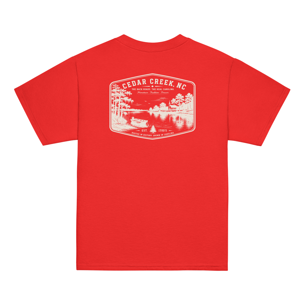 Cedar Creek, NC - The River - Youth Classic Tee