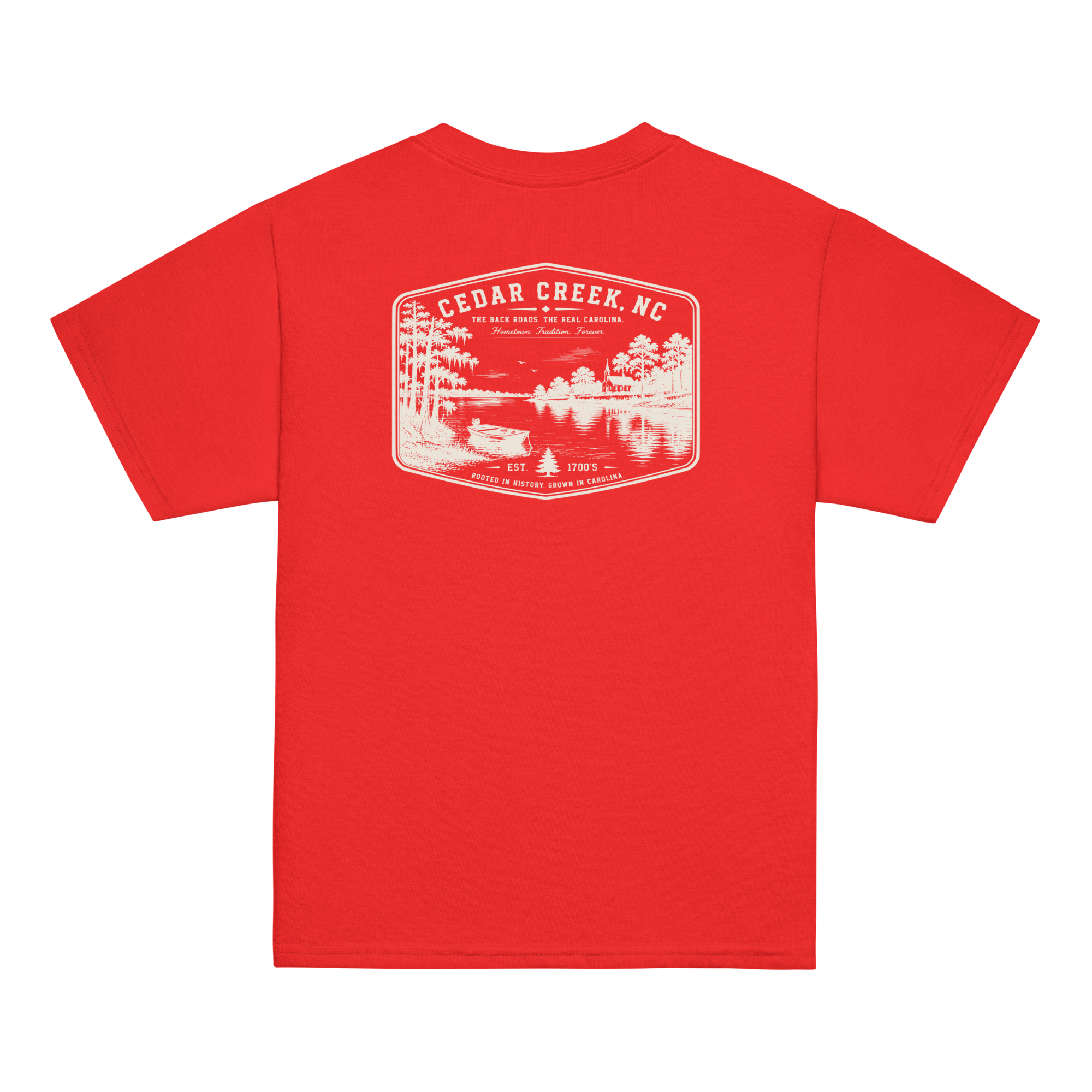 Cedar Creek, NC - The River - Youth Classic Tee